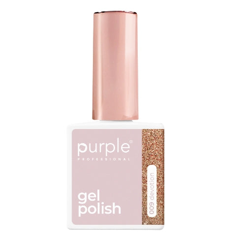 PURPLE - Verniz Gel Glitter 10ml DEVOTION 009